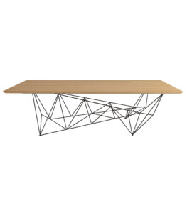 minimalistyczny stol konferencyjny origami