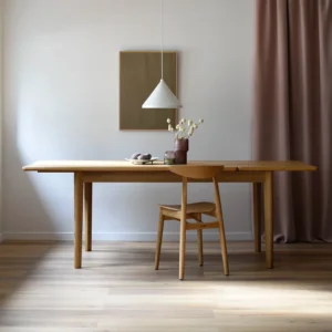 rozkładany stół drewniany nowoczesny skandynawski