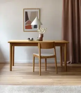 stół dębowy rozkładany styl skandynawski