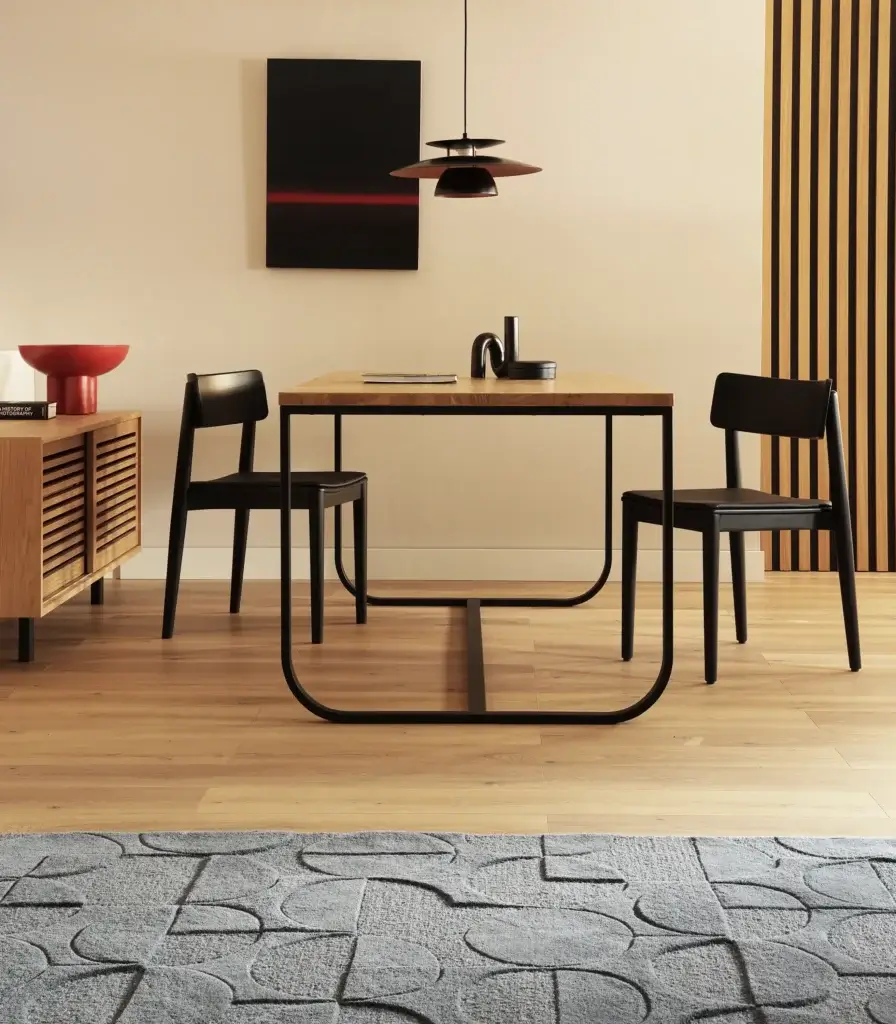 stół w stylu industrialnym stal drewno