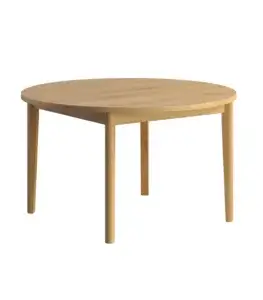 stół okrągły skandynawski styl drewno dębowe średnica 130 cm