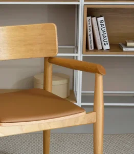 krzesło gabinetowe drewniane dębowe