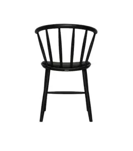 krzeslo czarne drewniane tapicerowane polski design patyczak