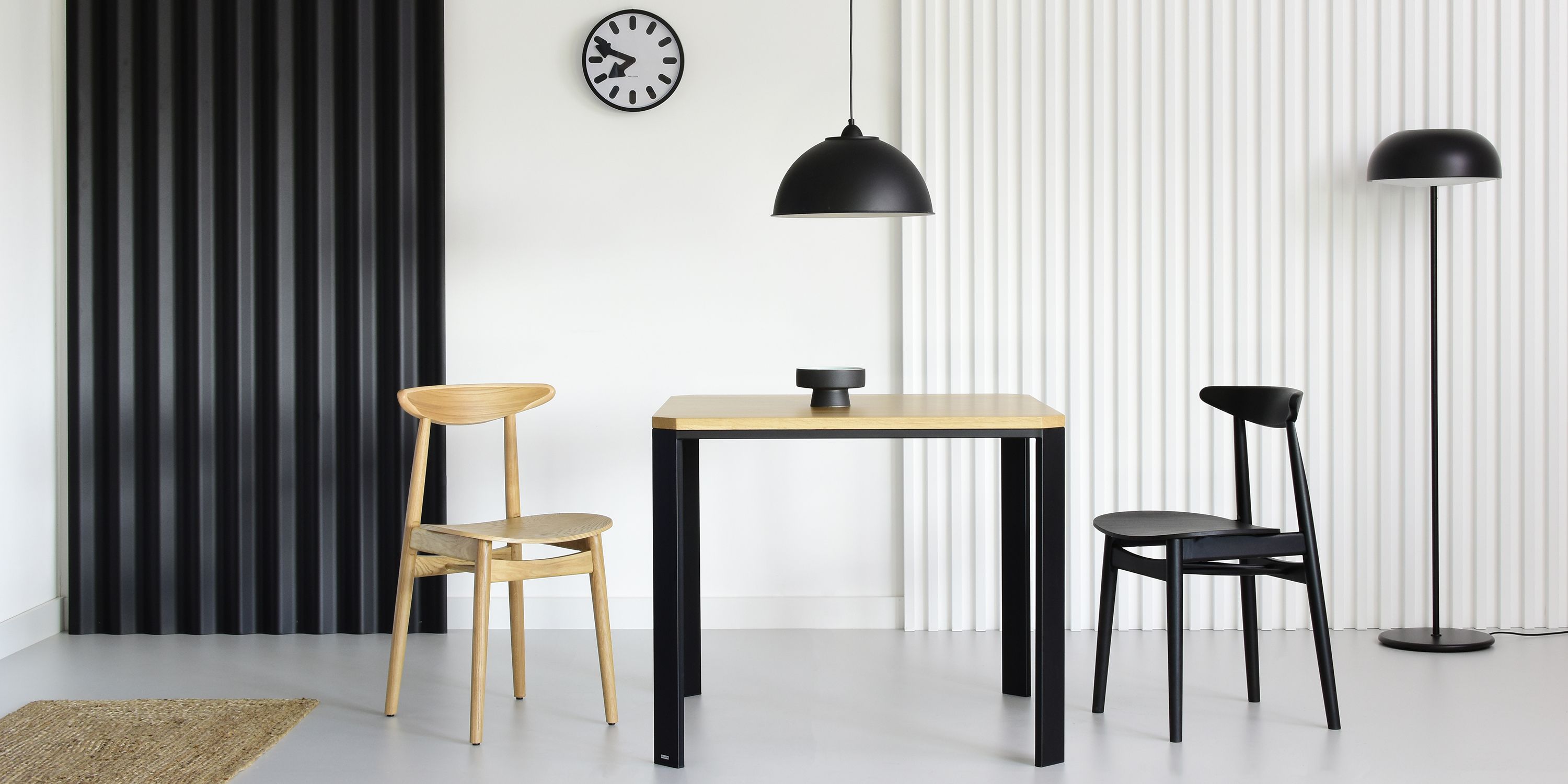 krzeslo drewniane czarne polski design