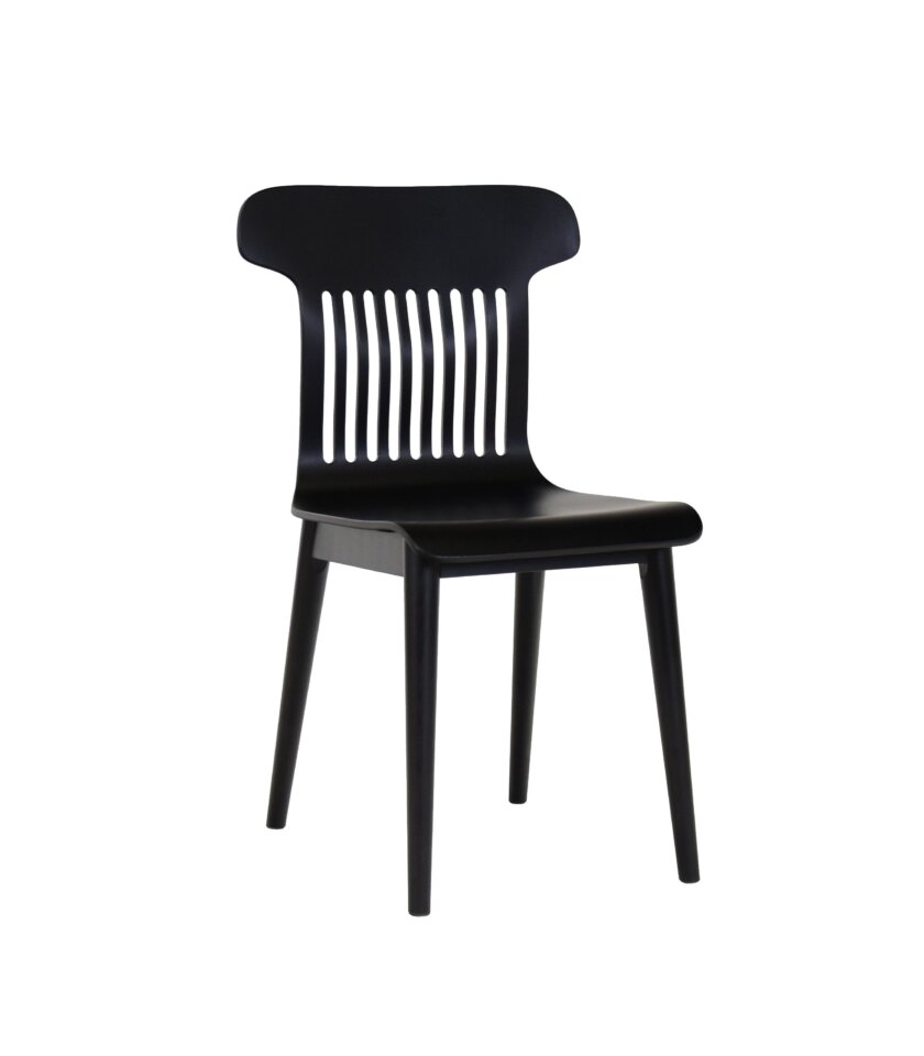 nowoczesne krzeslo czarne
