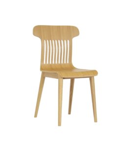 minimalistyczne krzeslo dab naturalne