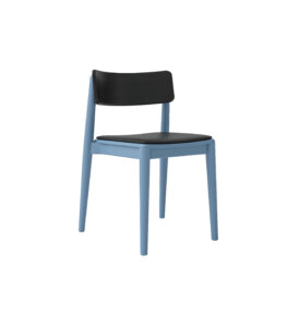 p krzeslo nowoczesne niebieskie czarne tapicerowane