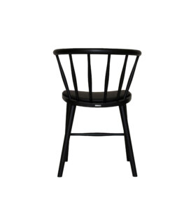 czarne krzesło patyczak