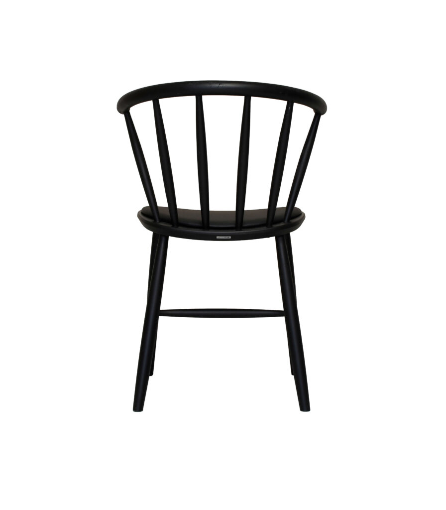 krzesło drewniane czarne patyczak