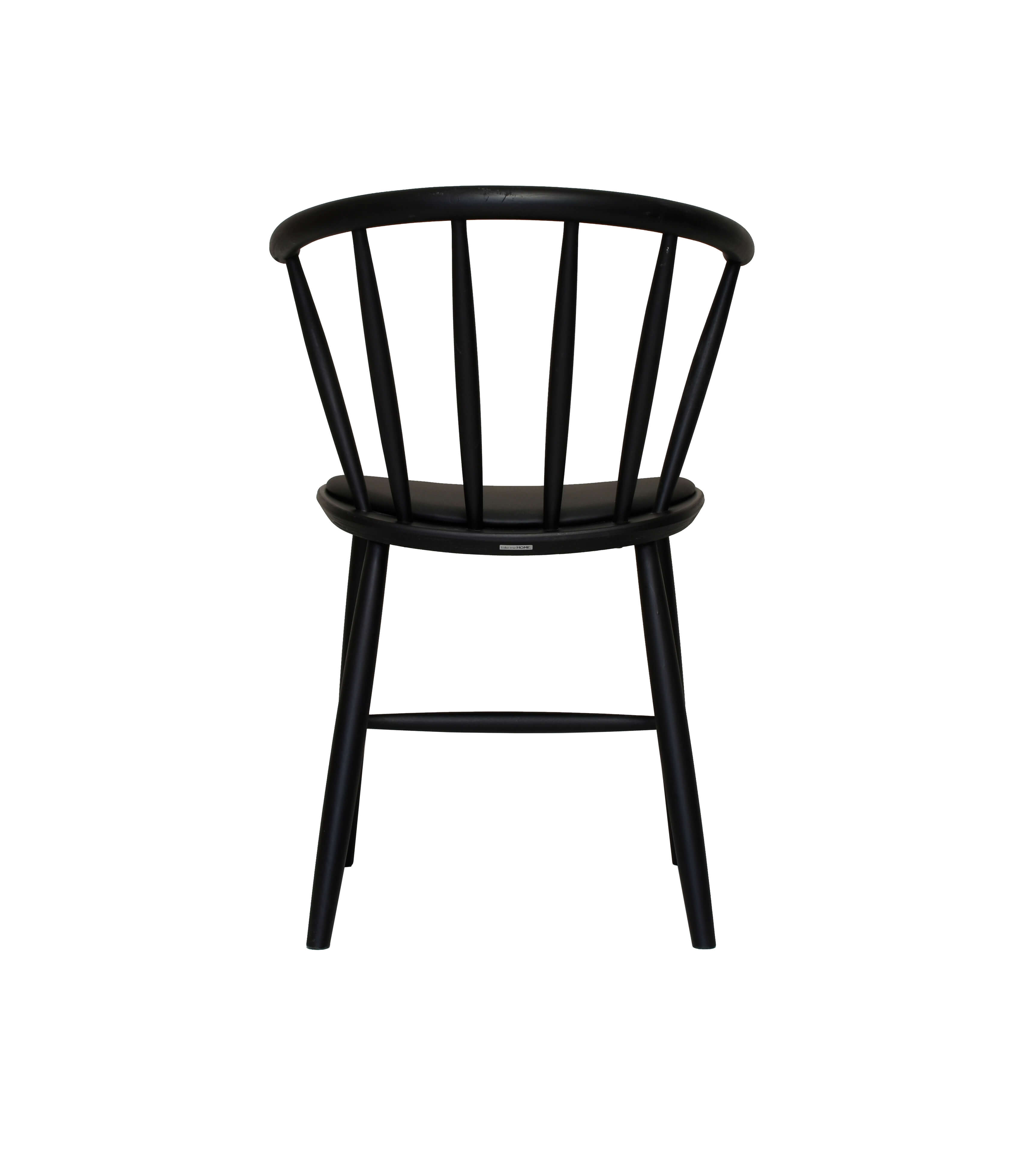 krzesło drewniane czarne patyczak