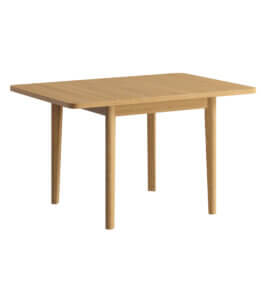 maly rozkladany stol drewniany debowy