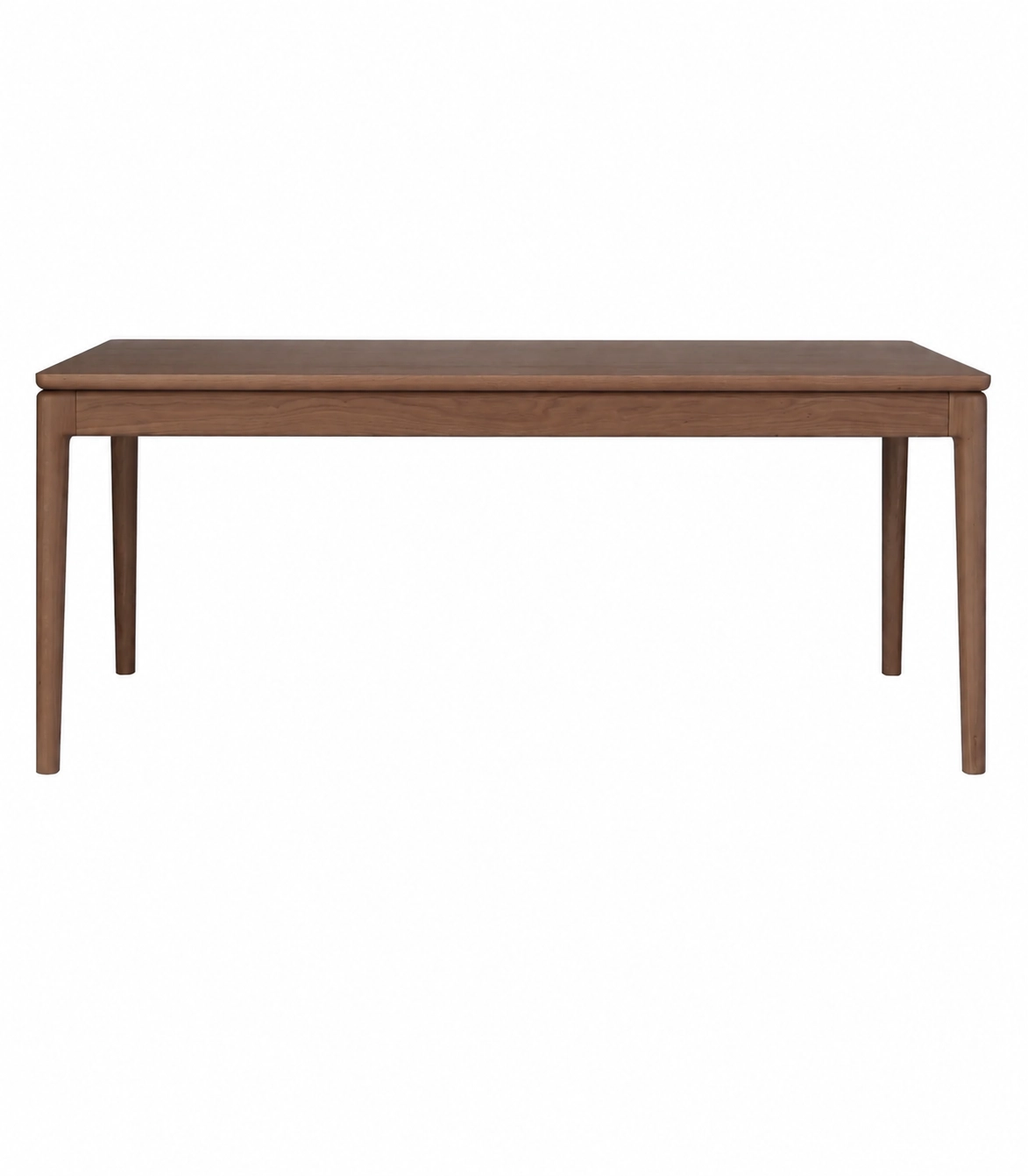 Klassischer, eleganter Ausziehtisch ausziehbarer in der Farbe Nussbaum Kakao Dante