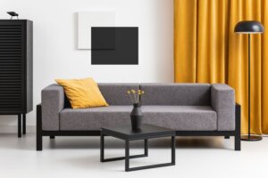sofa minimalistyczna do hotelu i salonu